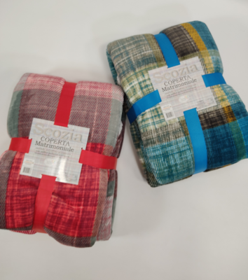 BLANKET FULL SCOZIA 200X210 Tellini S.r.l. Wholesale Clothing